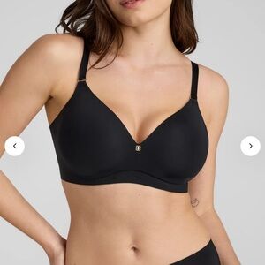 Honeylove Black Supportive Seamless Bra